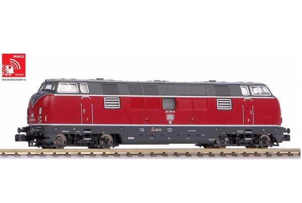 Piko N 40501 N Sound-Diesellokomotive BR 221 DB IV, inkl. PIKO Sound-Decoder