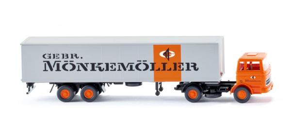 Wiking 054201 Koffersattelzug (MB 1620) "Mönkemöller"