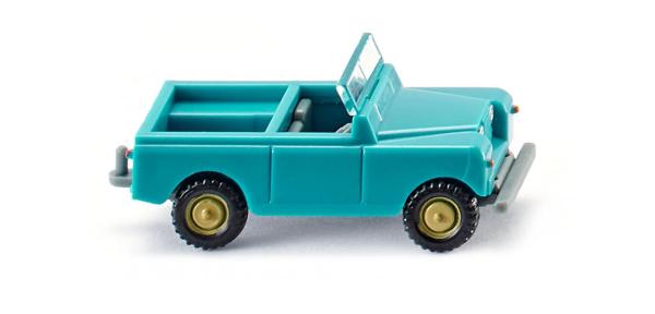 Wiking 092301 Land Rover helltürkis/cremebeige