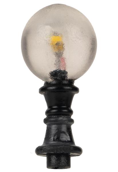 Faller H0 180137 LED-Wegleuchte, Kugel, warmweiß, 3 Stück