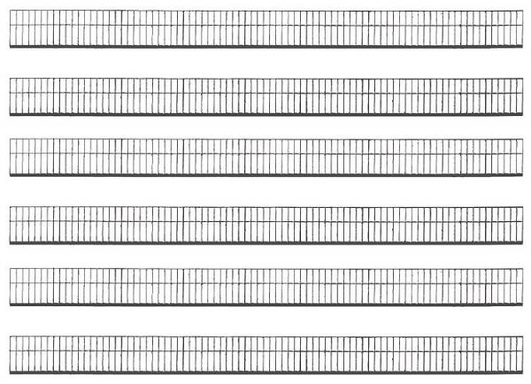 Faller 180413 H0 Schutzzaun, 1260 mm