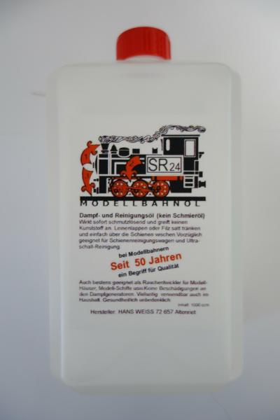 Hans Weiss Modellbahn Öl SR24 1 Liter