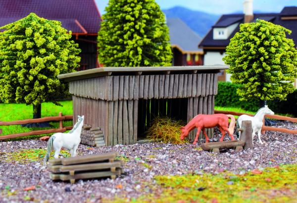 Vollmer 47716 N Viehunterstand mit Weidezaun