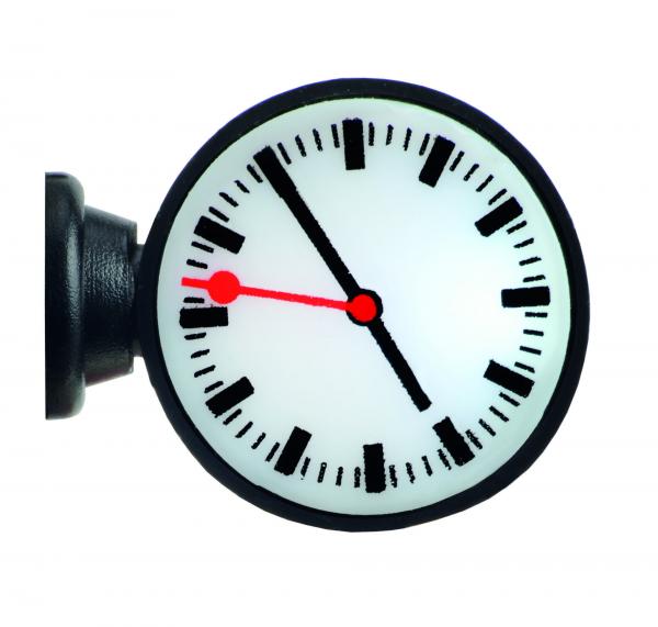 Viessmann 1383 H0 Beleuchtete Bahnhofsuhr, LED weiß