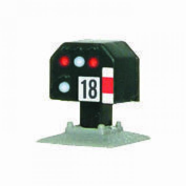 Viessmann 4418 N Licht-Sperrsignal, nieder