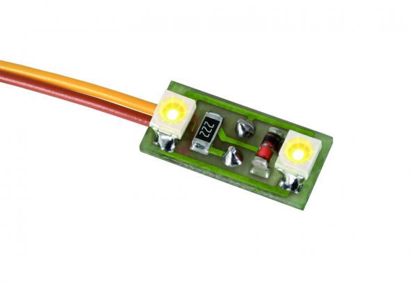 Viessmann 6021 Hausbel.2 LEDs warm weiß