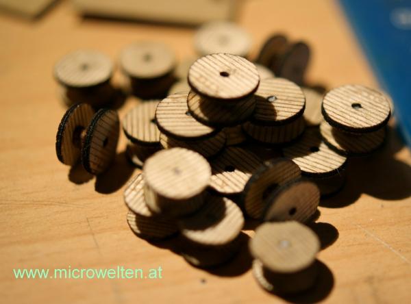 Mirco Welten Bausatz 5 Kabeltrommeln ca. 13mm