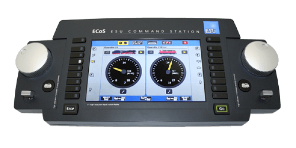 ESU 50210 ECoS 2.1 Zentrale , 6A, 7« TFT Farbdisplay,