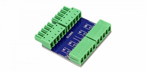 ESU 51809 SwitchPilot Adapter für Signale mit gemeinsamer Kathode. Set mit 2 Stück für insgesamt 8 Ausgänge