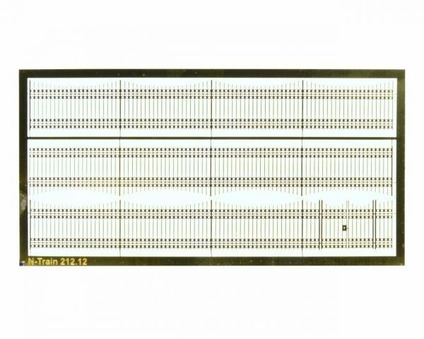Ntrain 21212 ZÄUNE AUS MESSING - MODELL 9