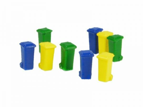 Ntrain 21256 N 100L Container (Recycling) -blau/gelb/grün Ntrain 21256 N 100L Container (Recycling) -blau/gelb/grün