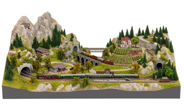 Noch N 53700 Easy-Track Trassenbausatz "Mittelberg"