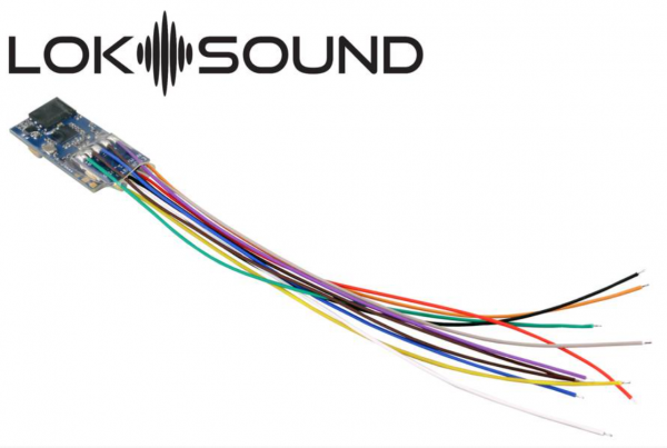 ESU 58813 LokSound 5 micro DCC/MM/SX/M4 "Leerdecoder", Einzellitzen