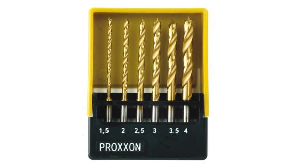 Proxxon 28876 HSS Spiralbohrersatz mit Zentrierspitze