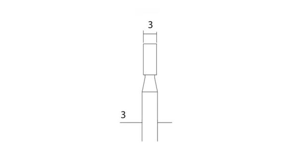 Proxxon  4528722 Zylinderfräser (Wolfram-Vanadiumstahl)