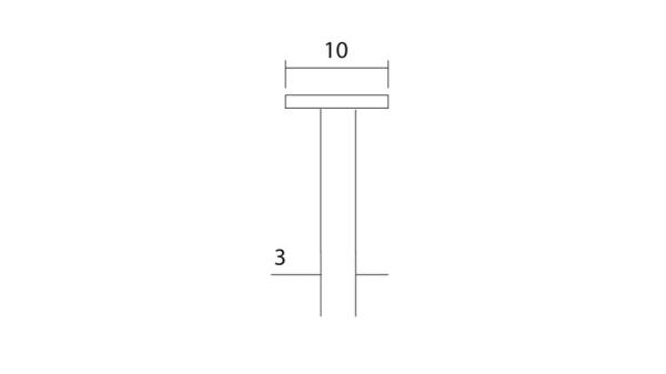 Proxxon  4528727 Scheibenfräser (Wolfram-Vanadiumstahl)