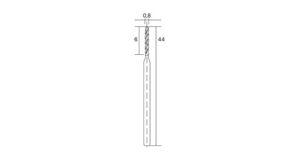 Proxxon  4528852 MICRO-Spiralbohrer (HSS-Stahl)