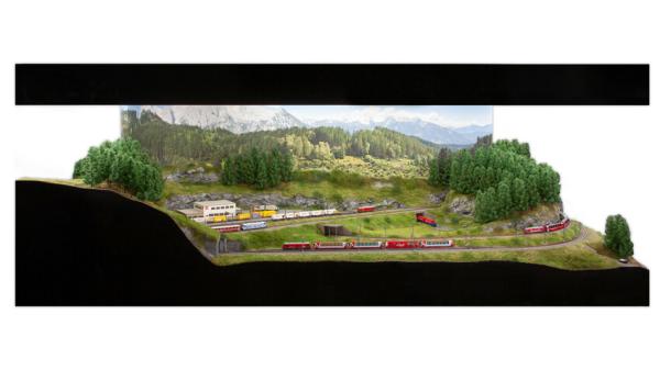Noch N 53705 Easy-Track Trassenbausatz „Albulabahn“