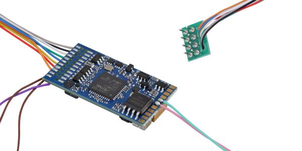 LokSound 5  58410 DCC/MM/SX/M4 "Leerdecoder", 8-pin NEM652, mit Lautsprecher 11x15mm, Spurweite: 0, H0
