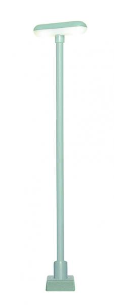 Viessmann H0 63641 Bahnsteigleuchte mit Kontaktstecksockel, 2 LEDs weiß