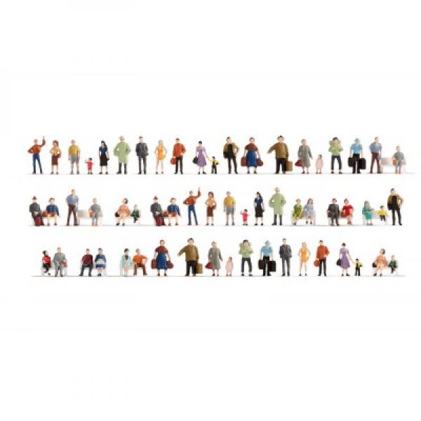 Noch N 38401 Megea-Spar.Set Figuren 60 Figuren