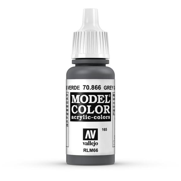 Vallejo 770866 Moder Color Graugrün, matt, 17 ml