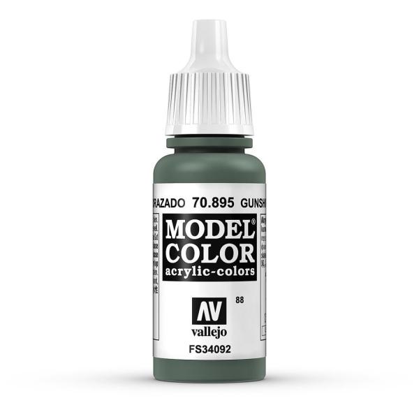 Vallejo 770895 Moder Color Panzergrün, matt, 17 ml