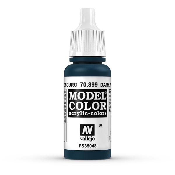 Vallejo 770899 Moder Color  Dunkelblau preußisch, matt, 17 ml