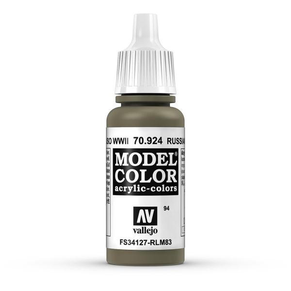 Vallejo 770924 Moder Color  Uniform Russisch WWII, matt, 17 ml