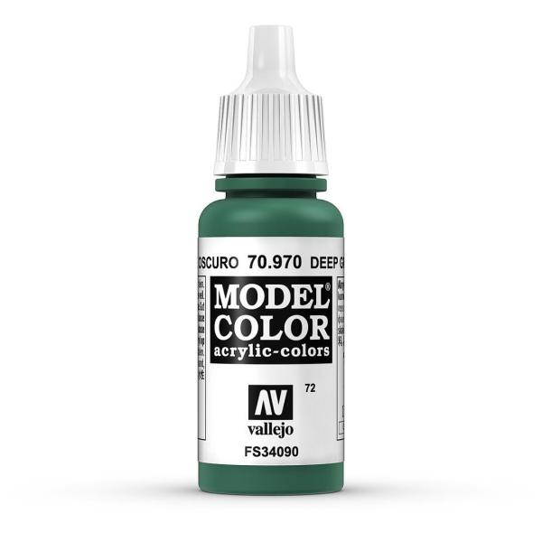 Vallejo 770970 Moder Color  Waldgrün, matt, 17 ml