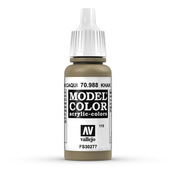 Vallejo 770988 Moder Color  Khakibraun, matt, 17 ml