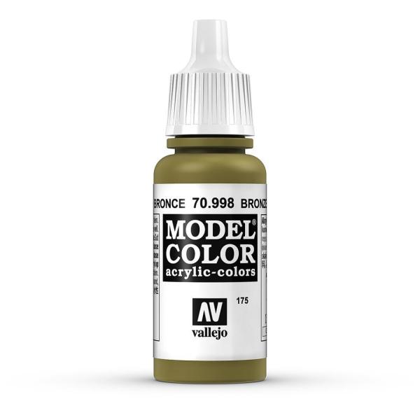 Vallejo 770998 Moder Color  Bronze, Metallic, 17 ml