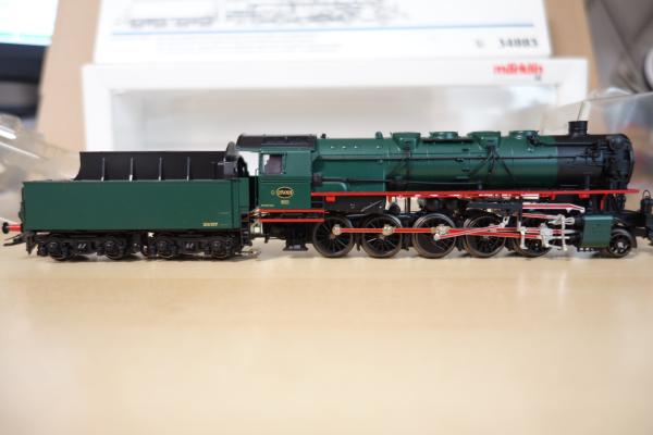Märklin H0 34883 Dampflok Serie 25021 SNCB Umgebaut auf ESU MFX