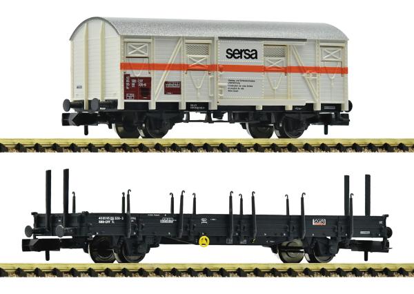 Fleischmann 6660042 - 2-tlg. Set: Bauzug, SERSA