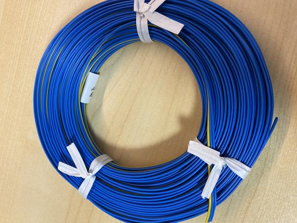 Beli Beco dreifach Kabellitze 0,14mm² gelb/blau/blau 25 Meter Märklin Farben