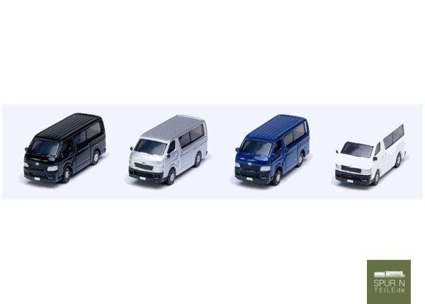 Kato 7023650 - Toyota Hiace Long (4 Stück)