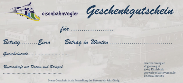 Geschenkgutschein