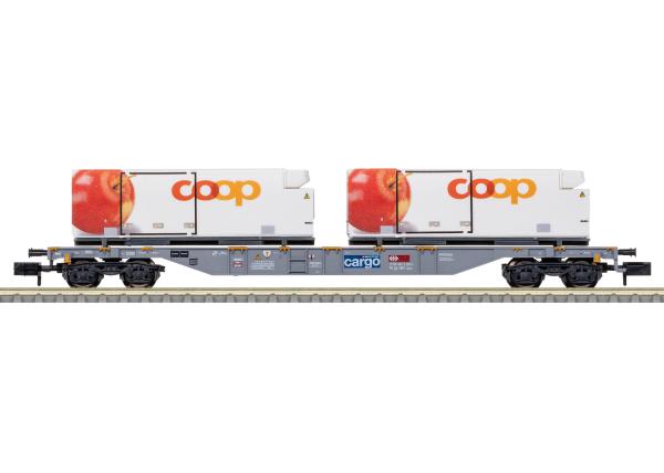 Minitrix 15495 Containertragwagen coop®