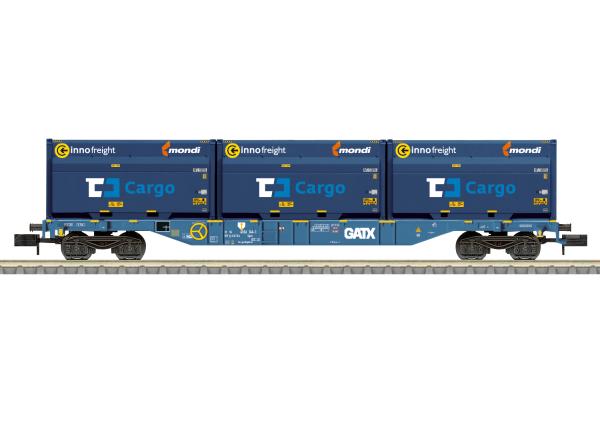 Minitrix 18434 Containertragwagen Bauart Sgnss