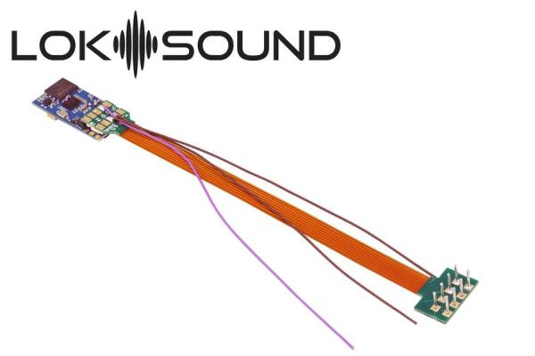 ESU 58810 LokSound 5 micro DCC/MM/SX/M4 "Leerdecoder" | 8-pin | NEM652 | mit Lautsprecher