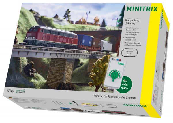 Minitrix N 11146 Startpackung "Güterzug"