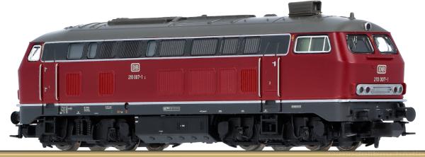 Fleischmann 7370008 Diesellok BR 210 007-1 altrot der DB | Epoche IV | DCC mit Sound