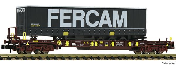 Fleischmann 825060  Taschenwagen T3 der AAE + FERCAM-Auflieger | Epoche VI